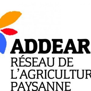 Logo addear 38 lauréat appel à projets Coop'alim de societal angels