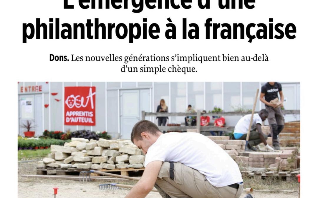 [VIE DU TERRITOIRE] La philanthropie française se réinvente : vers une nouvelle culture du don ?